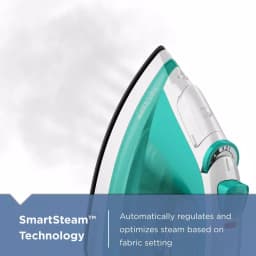 BLACK+DECKER Light 'N Easy Compact Steam Iron, 1200W, Teal thumbnail 3