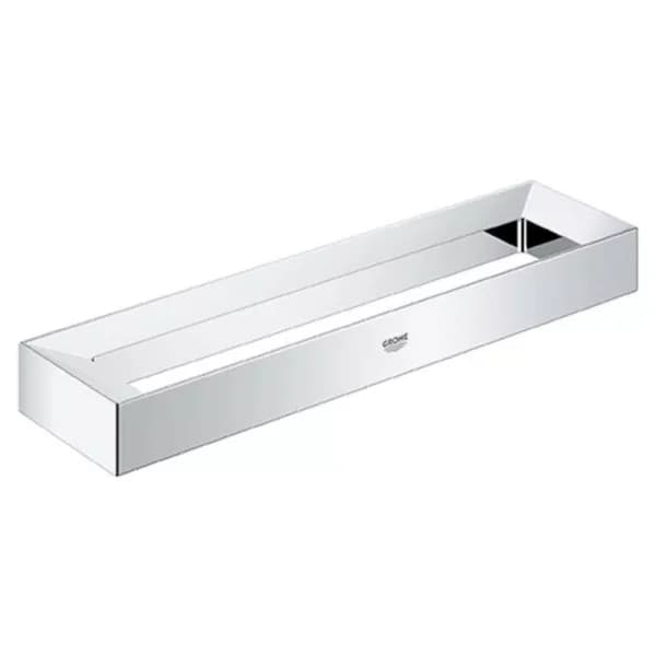 GROHE Selection Cube Towel Ring - StarLight Chrome Wall Mounted Hand Towel Holder