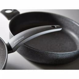 Moneta Greystone 10 in. Saute Casserole Pan, 3 Qt. Cast Aluminum with Artech Stone Non-Stick Coating thumbnail 4