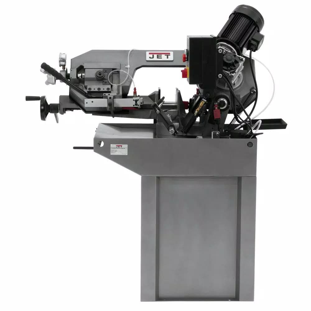 Jet 7 in. Zip Miter Horizontal Bandsaw with Swiveling Head