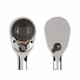 Tekton 3/8 in. Drive x 4-1/2 in. Stubby Ratchet with 90-Tooth Gear thumbnail 2