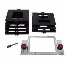 Milescraft HingeMate300 Door Hinge, Strike, and Latch Plate Mortising Template System thumbnail 1