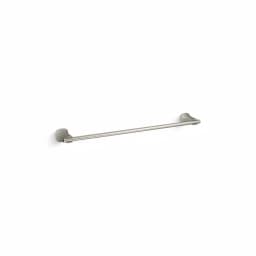 KOHLER Rubicon 24 in. Single Towel Bar in Vibrant Brushed Nickel thumbnail 1