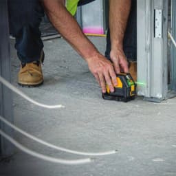 DEWALT 12V MAX Lithium-Ion Green Cross-Line Laser Level with 100 ft. Laser Distance Measurer Bundle thumbnail 7
