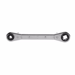 Klein Tools 5.5 in. Ratcheting Refrigeration Wrench, Double Box End thumbnail 2