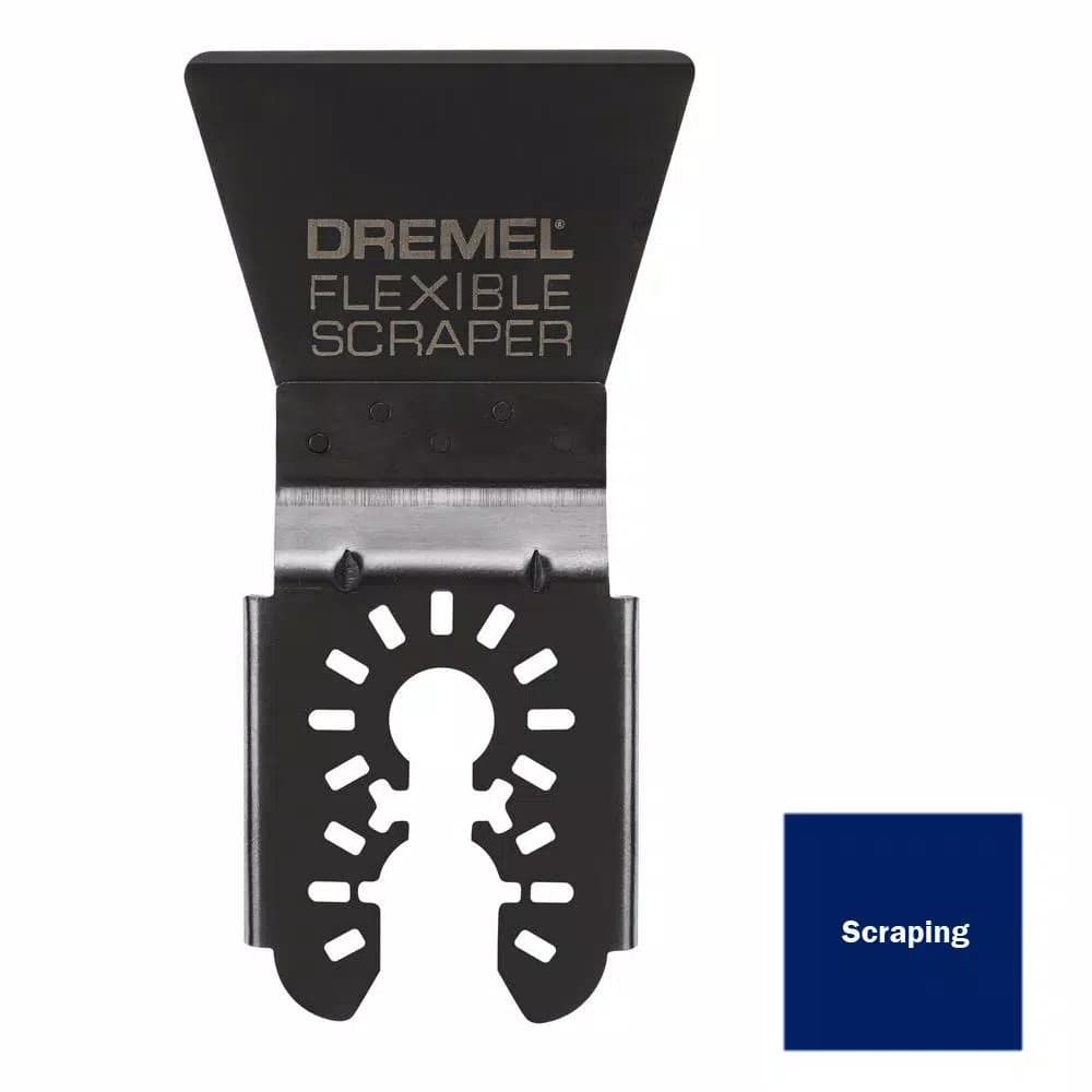 Dremel Multi-Max 1.97 in. Flexible Scraper Blade for Oscillating Tools