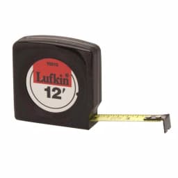 Lufkin Mezurall 12 ft. Economy Power Return Tape Measure, 1/2 in. Chrome Clad Blade thumbnail 1
