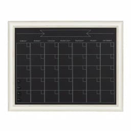 DesignOvation Macon Monthly Chalkboard Magnetic Calendar Wall Organizer with Decorative Frame thumbnail 1