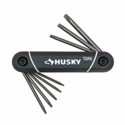Husky 8-Piece Torx Mini Precision Folding Hex Key Set thumbnail 1
