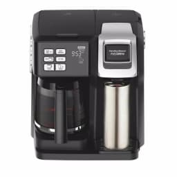 Hamilton Beach FlexBrew 2-Way Coffee Maker, 12-Cup Drip & Single-Serve Pod Brewer, Black thumbnail 3