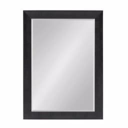 Kate and Laurel Reyna Large Black Beveled Glass Contemporary Accent Mirror thumbnail 1
