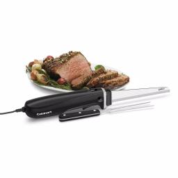 Cuisinart 10.5 in. Electric Knife Set with Bamboo Cutting Board and Carving Fork thumbnail 4