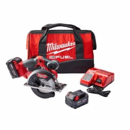 Milwaukee M18 FUEL 5-3/8 in. Metal Circular Saw Kit w/ Two 5.0 Ah Batteries & Charger thumbnail 1