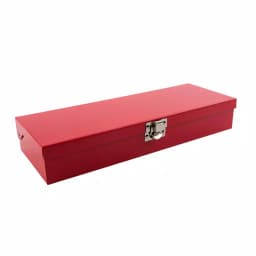 Klein Tools 1/4 in. Drive 13-Piece Socket Wrench Set with Hinged Metal Storage Box thumbnail 6