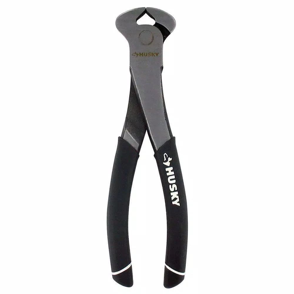 Husky 7 in. High Leverage End Cutting Pliers