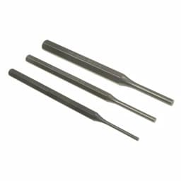 Mayhew Large Pin Punch Set (3-Piece) - Industrial Grade Alloy Steel, Made in USA thumbnail 1