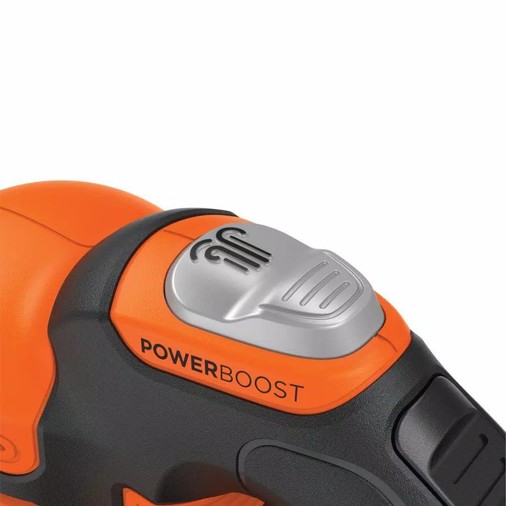 BLACK+DECKER 20V MAX Cordless Handheld Leaf Sweeper, 130 MPH, 100 CFM, Includes 2.0 Ah Battery and Charger