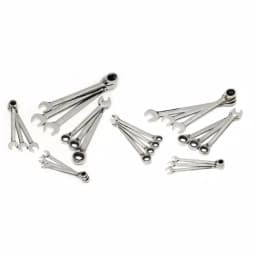 Husky 25-Piece Metric and SAE Reversible Ratcheting Wrench Set thumbnail 5