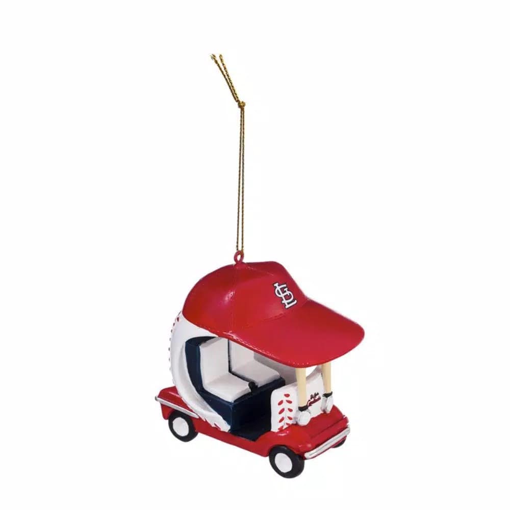 Team Sports America St. Louis Cardinals MLB Field Cart Christmas Ornament