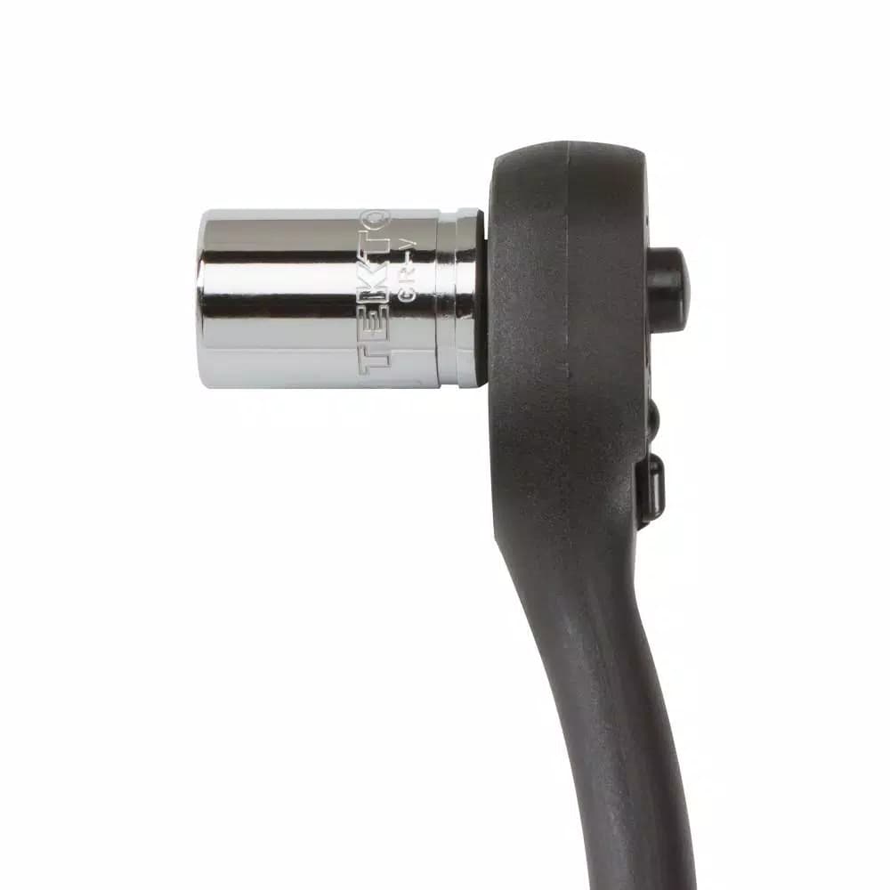 TEKTON 1/4 in. Drive 5 in. Composite Ratchet with 72-Tooth Gear