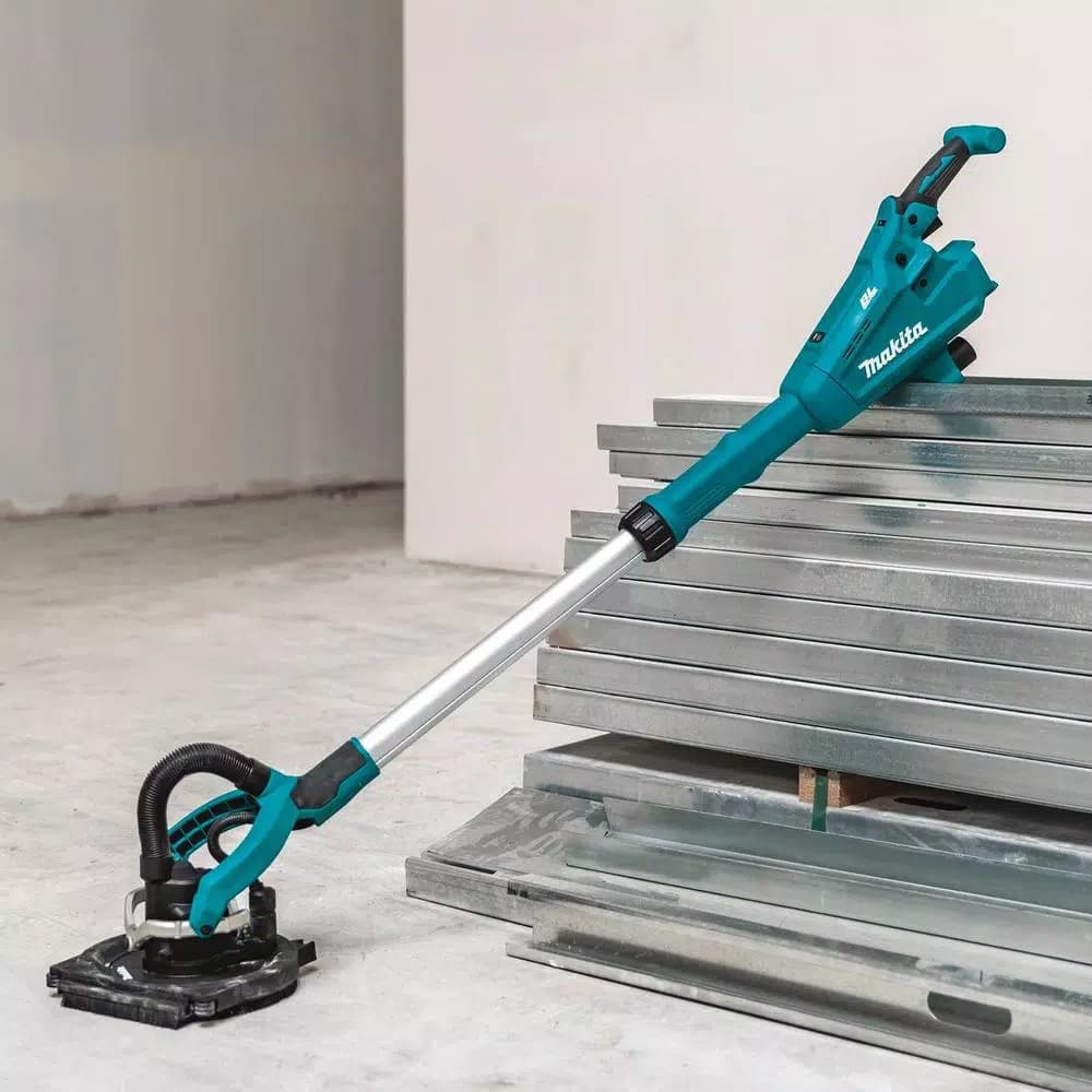 Makita 18V LXT Brushless Drywall Combo Kit: Screwdriver, Sander, 2 Gal. Vacuum & 5.0 Ah Battery/Charger Starter Pack