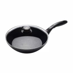 Swiss Diamond EDGE Nonstick 10.25 in. Stir Fry Pan with Glass Lid thumbnail 1
