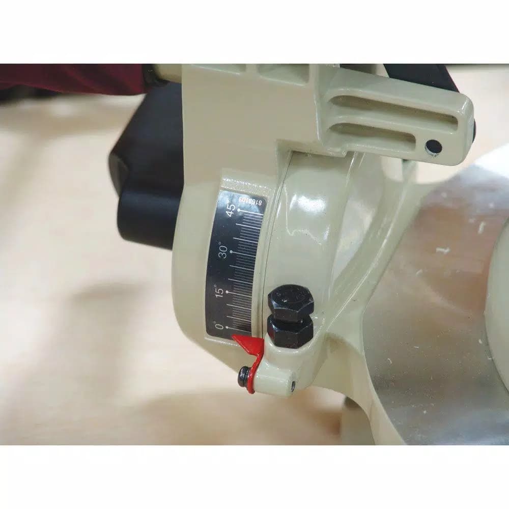 Makita 10 in. 15 Amp Corded Single Bevel Compound Miter Saw with 40T Carbide Blade