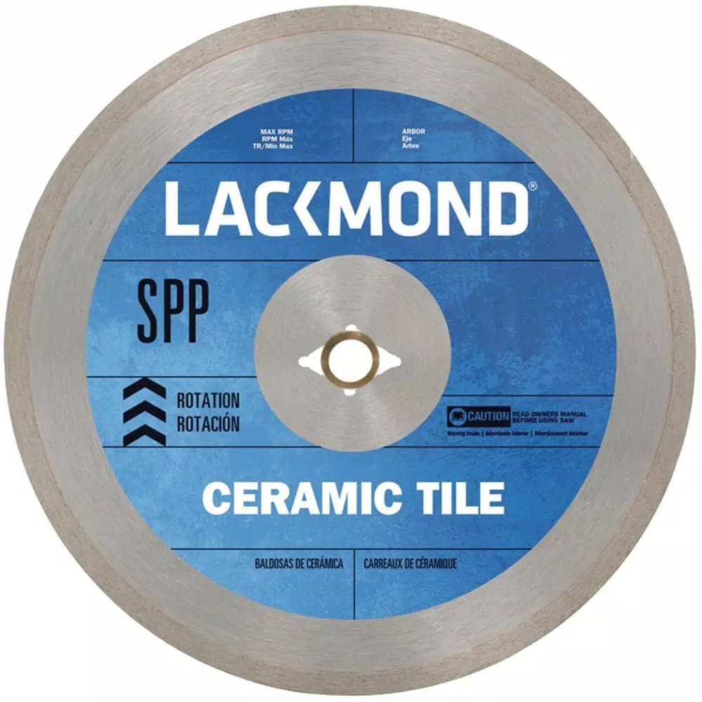 Lackmond 8 in. SPP Series Diamond Wet Porcelain Tile Blade