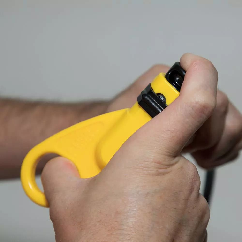 Klein Tools Coax Quick Install and Test Kit with Push-On Connectors