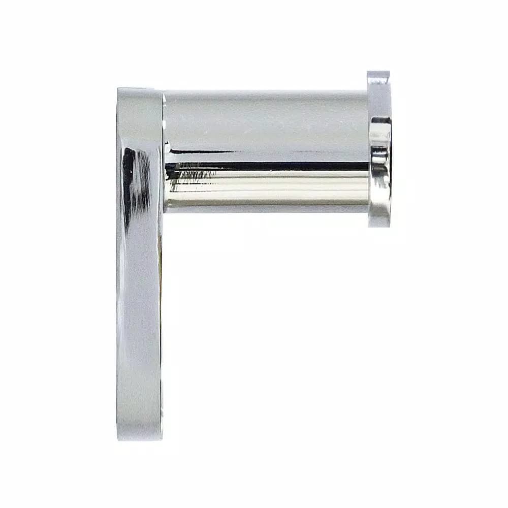 MODONA Oval Single Robe and Towel Hook, Polished Chrome