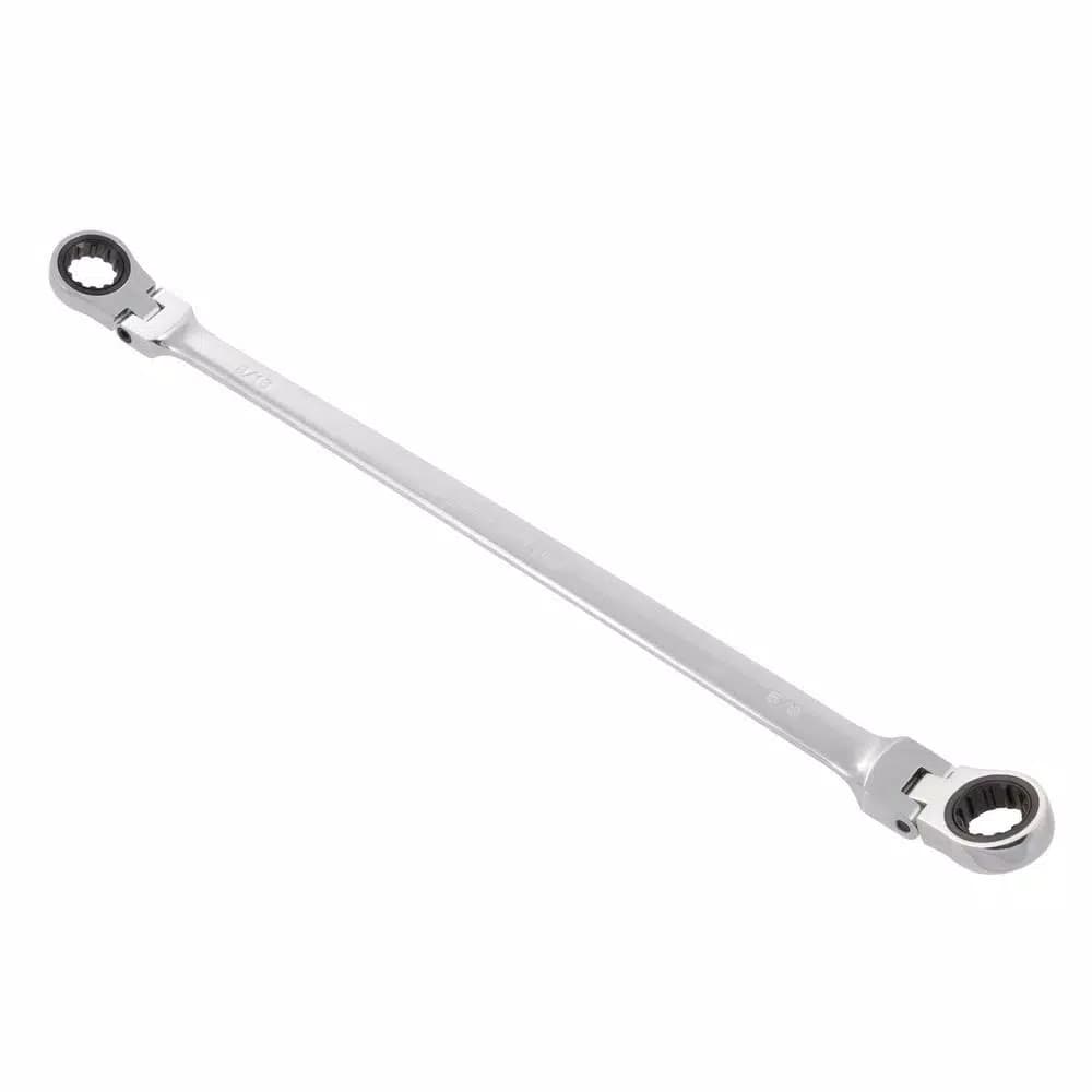 Steelman PRO 96750 SAE Flexible Universal Spline Ratcheting Wrench Set, 4-Piece