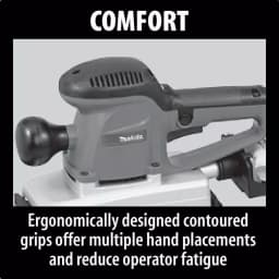 Makita 1/2 Sheet Corded Finishing Sander with Variable Speed Control thumbnail 10