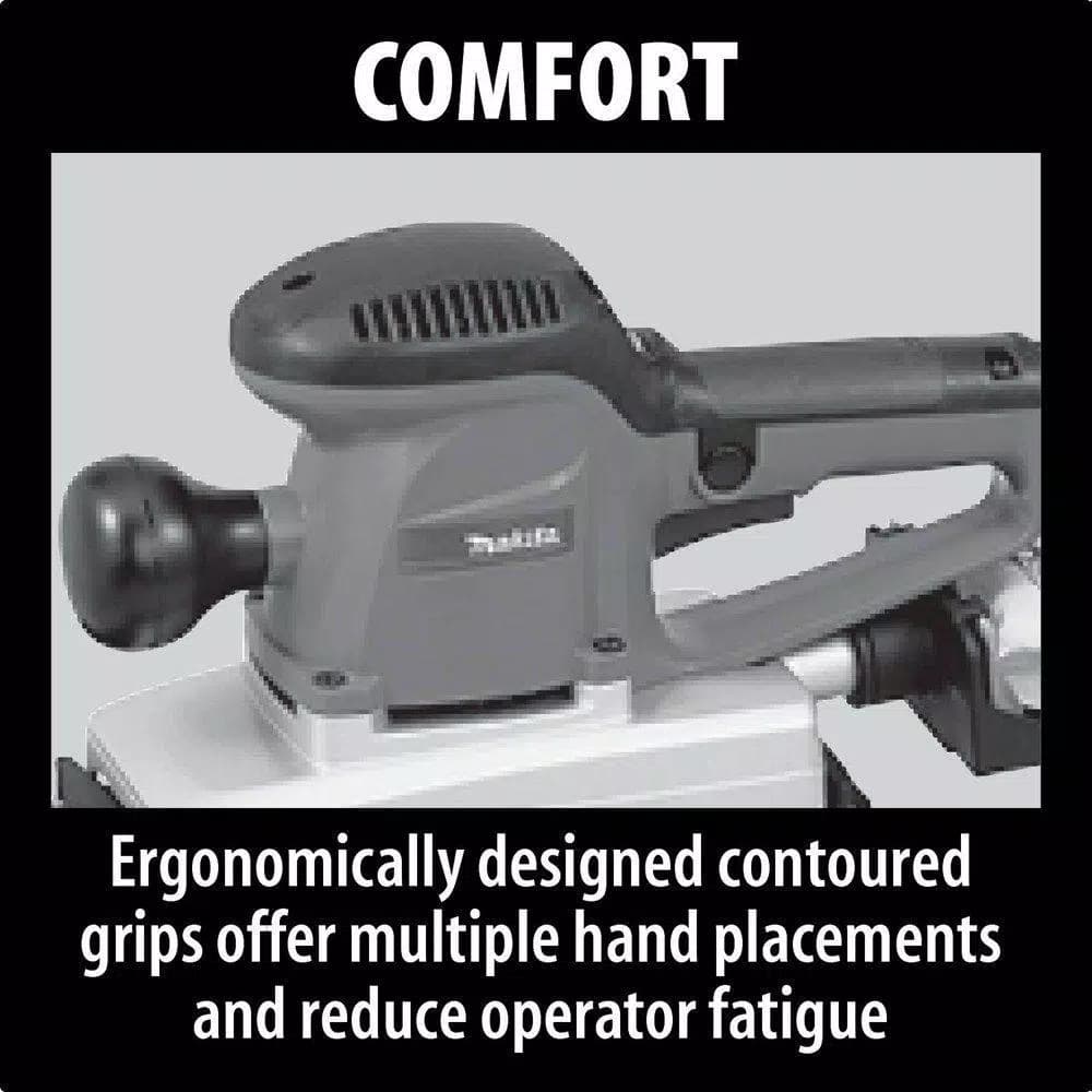 Makita 1/2 Sheet Corded Finishing Sander with Variable Speed Control