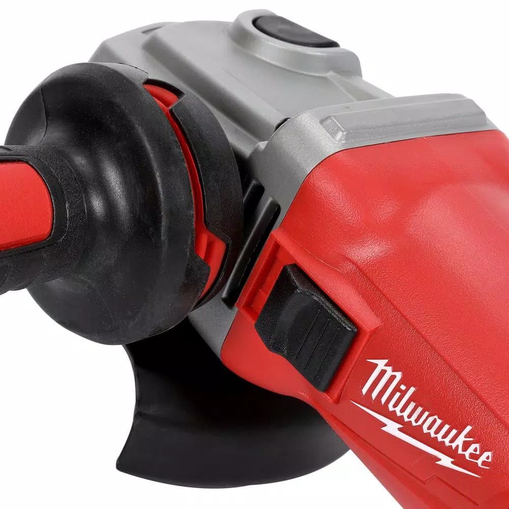 Milwaukee 13 Amp 5 in. Small Angle Grinder with Variable Speed and Dial Control