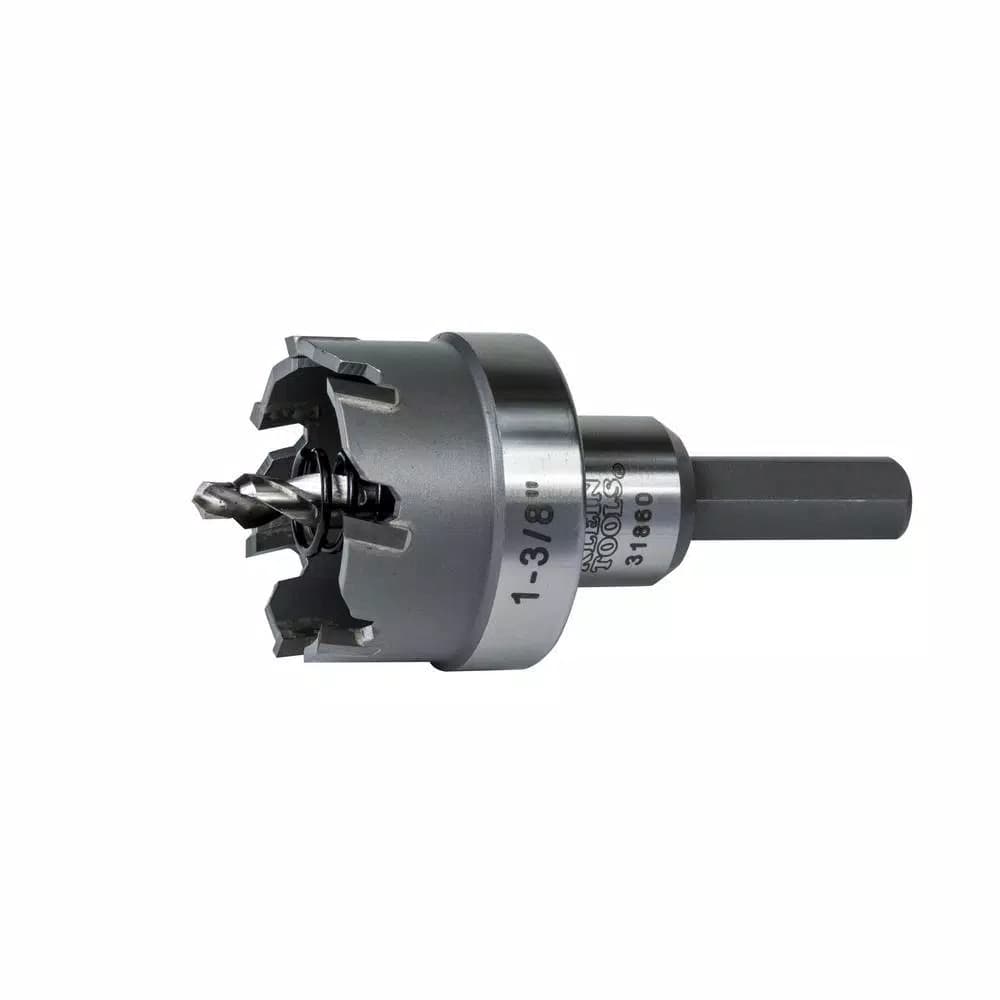 Klein Tools 3/4 in. Carbide Hole Cutter with Hex Shank and Pilot Bit