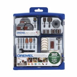 Dremel 160-Piece Rotary Tool Accessory Kit with Plastic Storage Case thumbnail 2