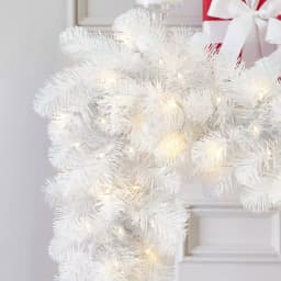 Home Accents Holiday 9 ft. Uptown Pre-Lit LED Artificial Christmas Garland with 180 Tips and 100 Warm White Micro Dot Lights thumbnail 5