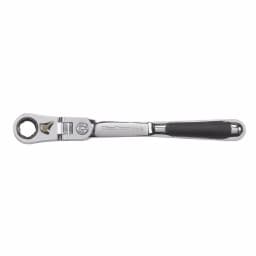 GearWrench 1/4 in. Drive Pass Through Ratchet with XL Locking Flex-Head thumbnail 1
