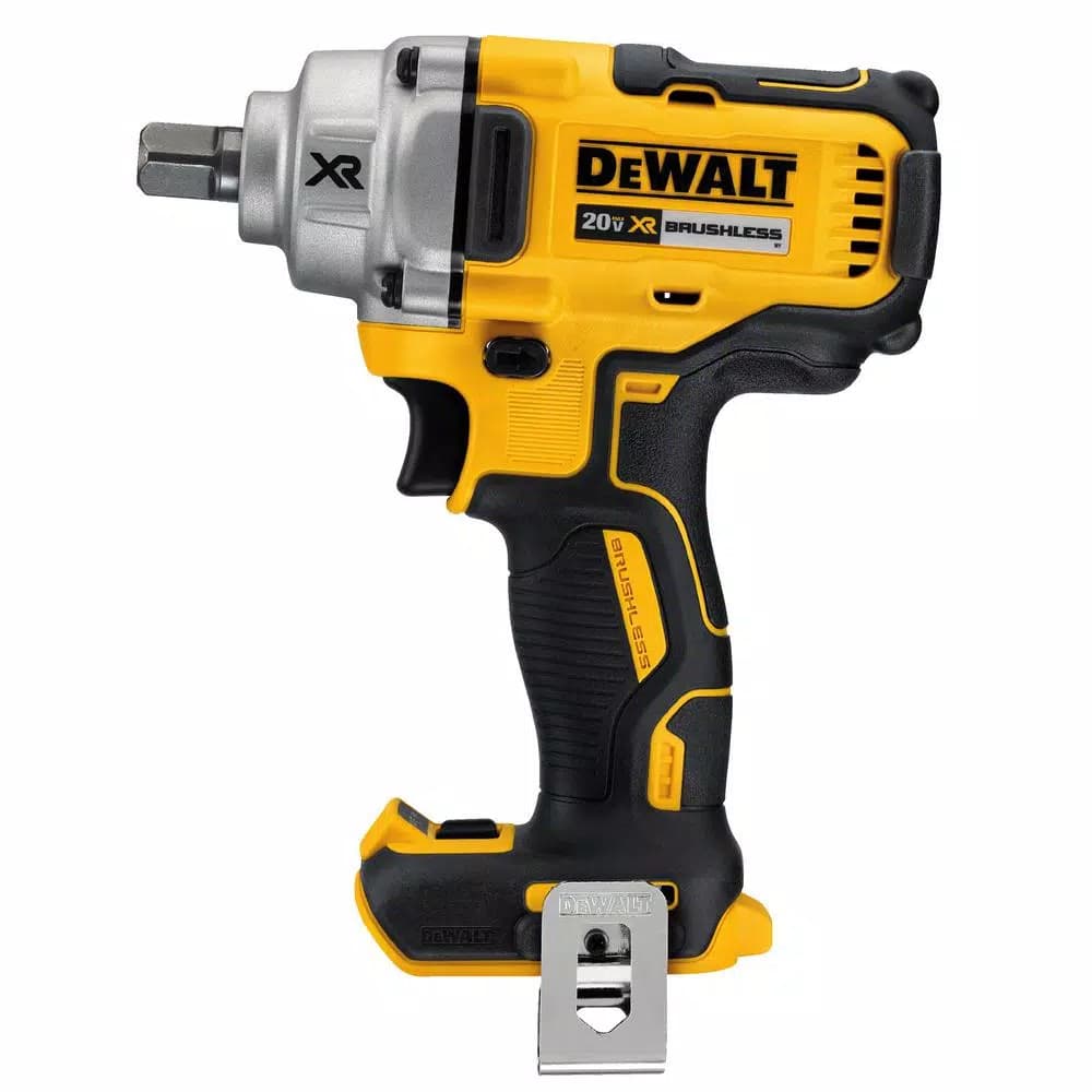 DEWALT 20V MAX XR 1/2 in. Mid-Range Brushless Cordless Impact Wrench Kit with 5.0Ah Battery & Charger
