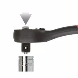 TEKTON 3/8 in. Drive 7 in. Composite Ratchet, 72-Tooth Oval Head thumbnail 9