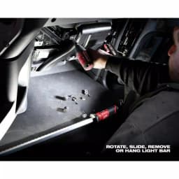 Milwaukee M12 12V Cordless LED Underhood Light Kit with 4.0Ah Battery and Charger thumbnail 8