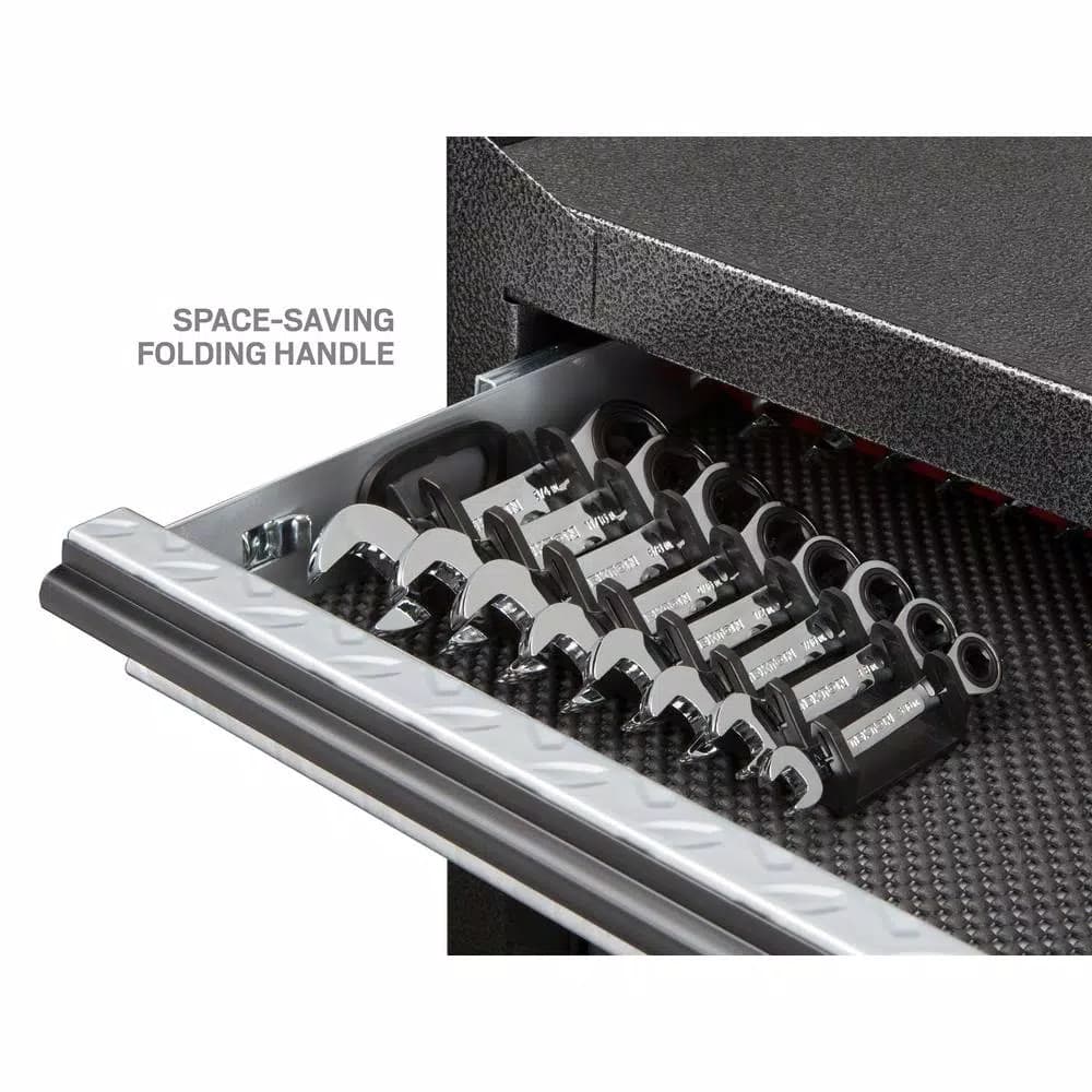 TEKTON 8-Piece Stubby Ratcheting Combination Wrench Set, 5/16 in. to 3/4 in.