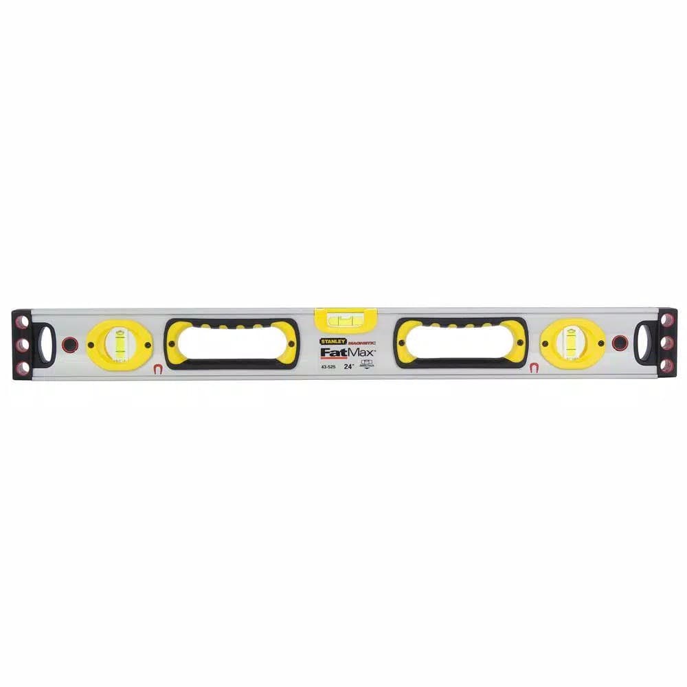 Stanley FATMAX 24 in. Magnetic Aluminum Box-Beam Level