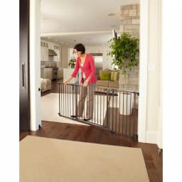 Unbranded North States Deluxe Decor Gate, Extra-Wide Metal Safety Gate for Doorways, 38.3 to 72 in. thumbnail 2