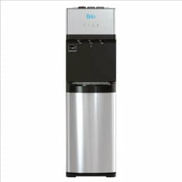 Brio Essential Tri-Temp Bottom-Load Water Cooler Dispenser - Black and Brushed Stainless Steel thumbnail 1