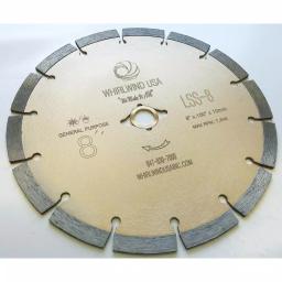 Whirlwind USA 8 in. Segmented Diamond Saw Blade for Concrete, Stone, Brick, and Masonry thumbnail 3