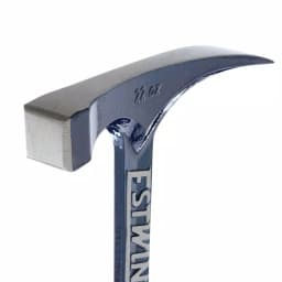 Estwing 22 oz. Smooth-Face Bricklayer's Hammer with Shock Reduction Grip thumbnail 2