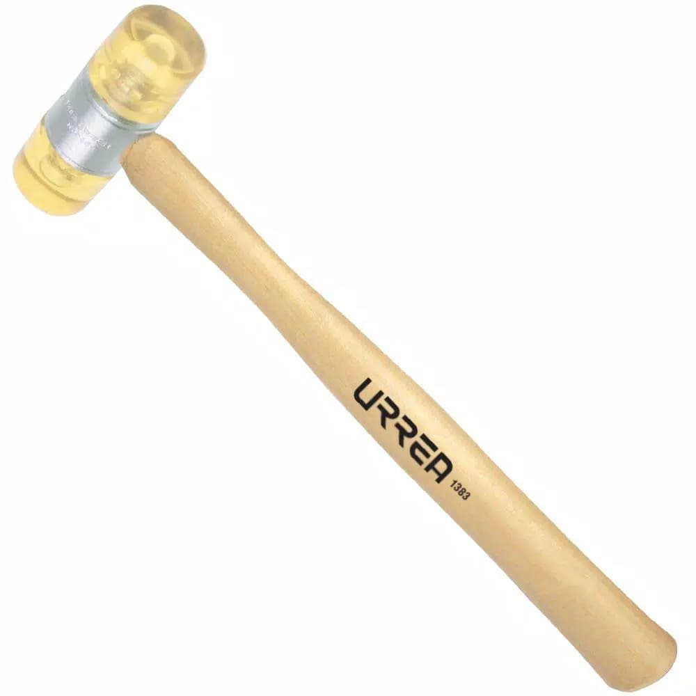 Urrea 13 oz. Plastic Cap Hammer with Oak Wood Handle
