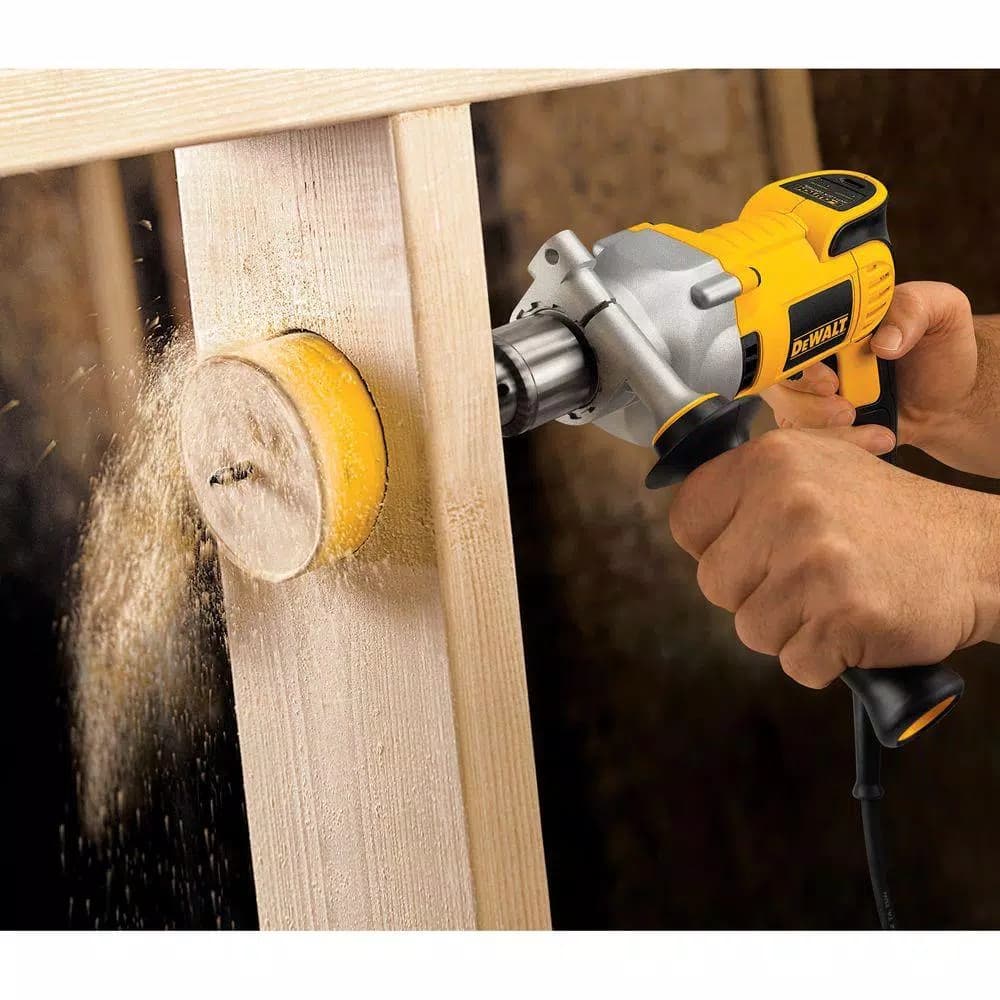 DEWALT 1/2 in. VSR Pistol Grip Corded Drill with E-Clutch Anti-Lock Control, 10.5 Amp