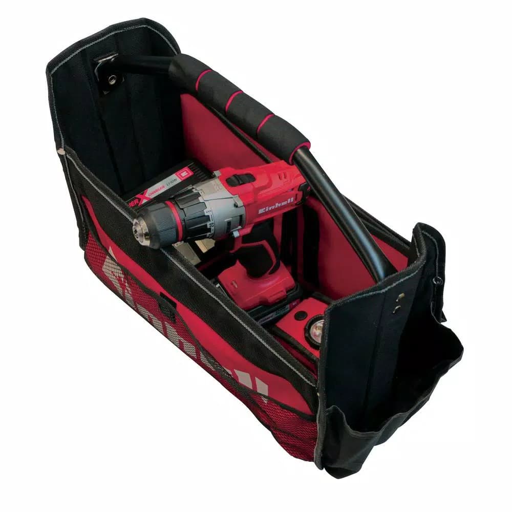 Einhell PXC 18V Cordless 2-Speed MAX 1250-RPM Workshop Drill Kit with 1.5 Ah Battery and Fast Charger